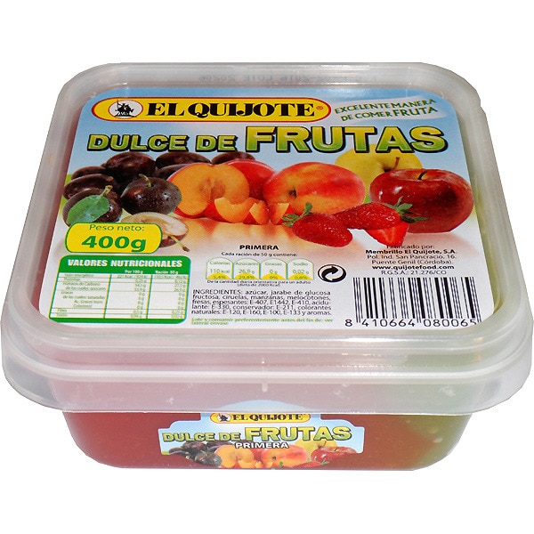 MEMBRILLO DE FRUTAS EL QUIJOTE 400GR