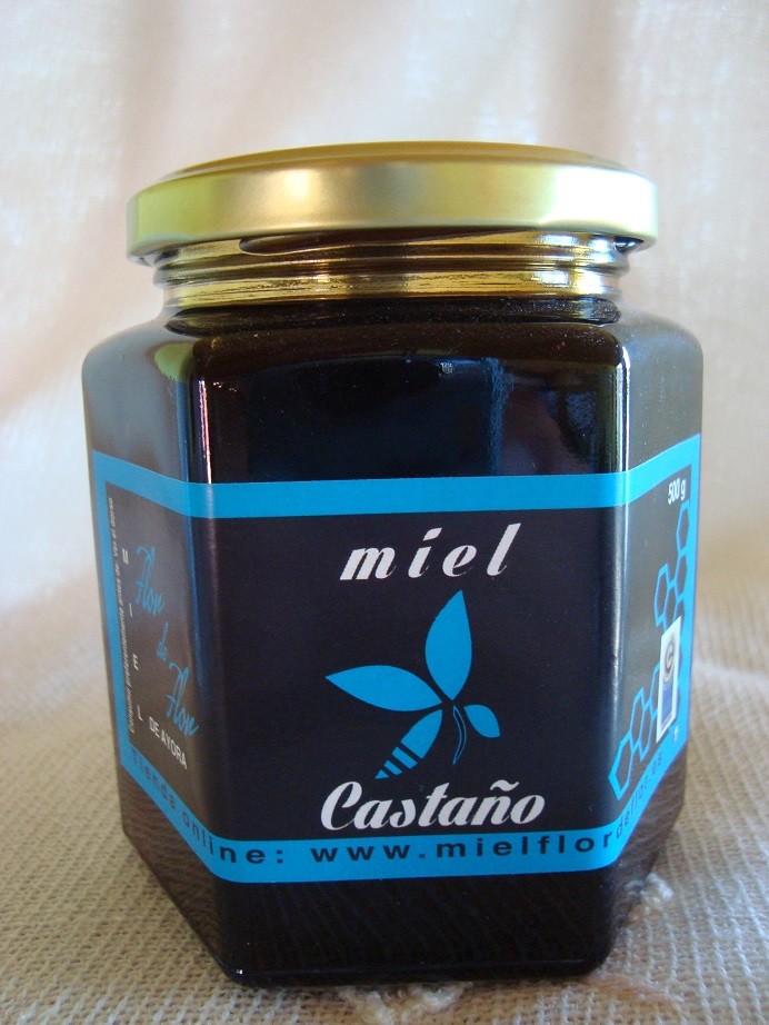 MIEL DE CASTAÑO FLOR DE FLOR 500GR