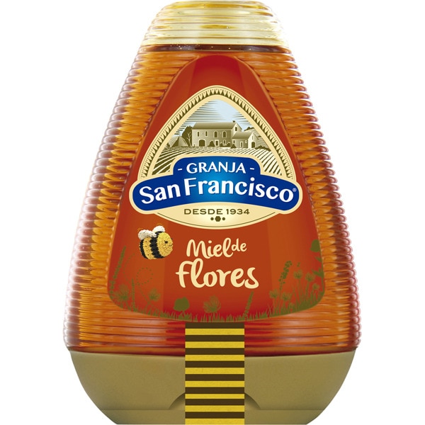 MIEL GRANJA SAN FRANCISCO MIL FLORES ANTIGOTEO 425GR