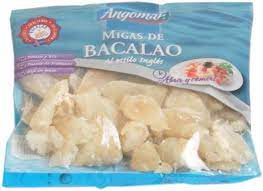 MIGAS DE BACALAO INGLES ANGOMAR 100GR
