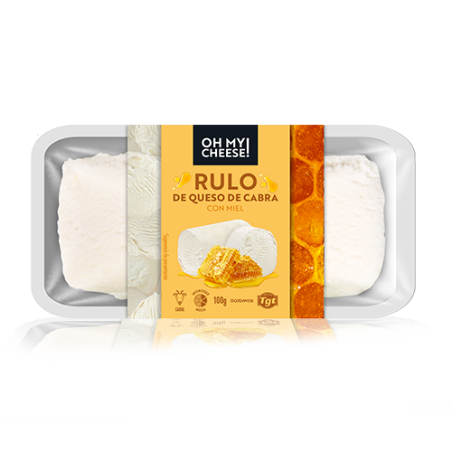 MINI RULO DE CABRA CON MIEL OH MY CHEESE 100GR