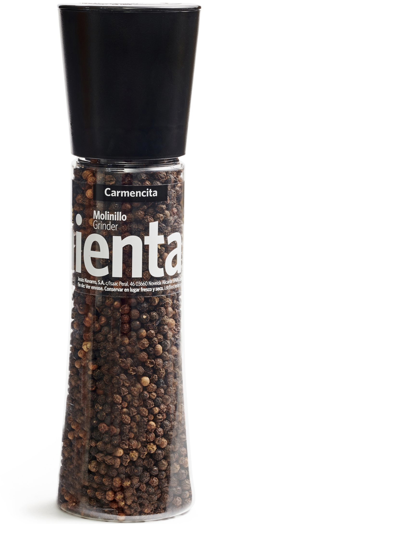 MOLINILLO GIGANTE PIMIENTA NEGRA TELLICHERRY CARMENCITA