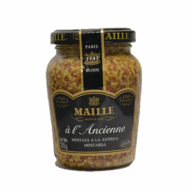 MOSTAZA MAILLE A LA ANTIGUA 210 GRS