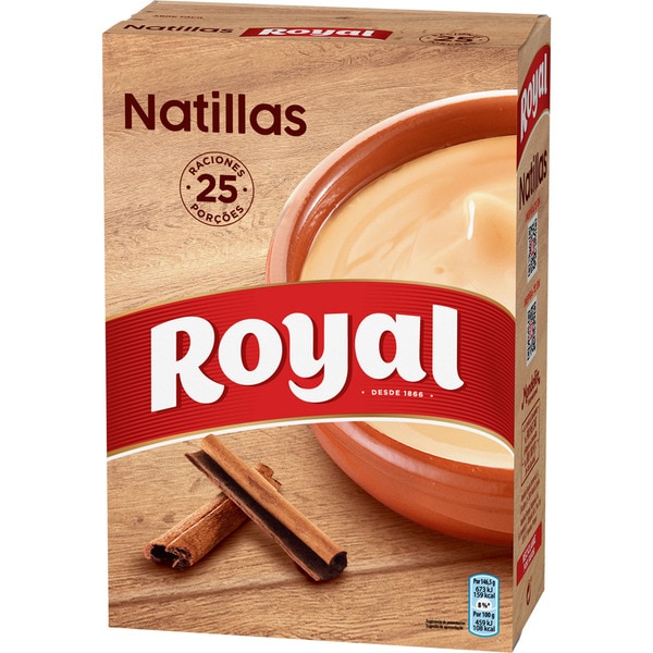 NATILLAS ROYAL CASERAS 25 RACIONES 100 GRS