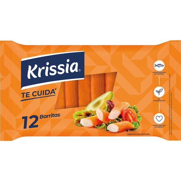 PALITOS DE CANGREJO KRISSIA 12 BARRITAS 180gr