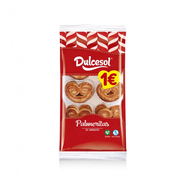 PALMERITAS DULCESOL 16 UNI 180 GR