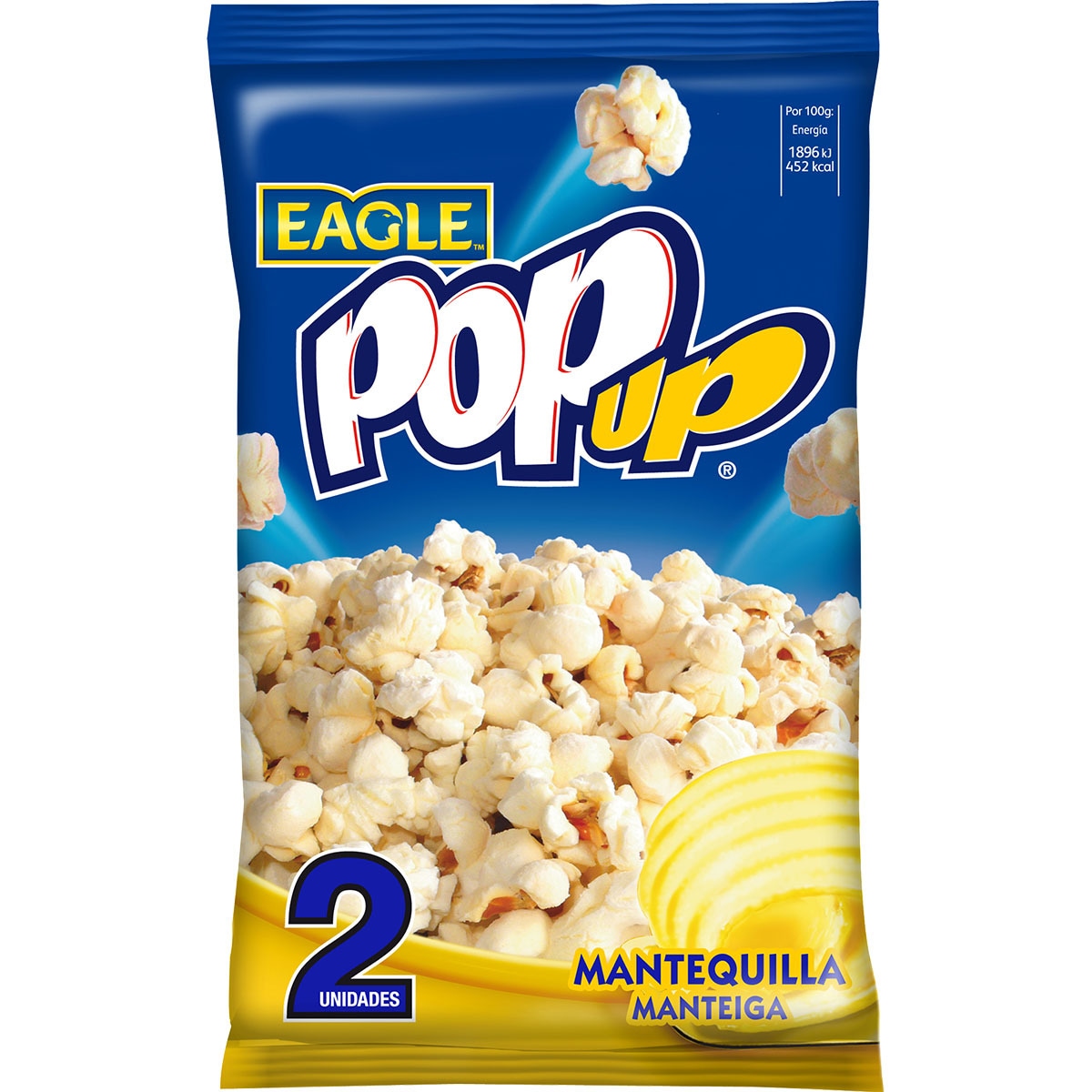 PALOMITAS POP UP 2 SABOR MANTEQUILLA PK-2 200GRS