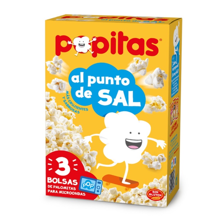 PALOMITAS POPITAS SABOR SAL PK-3 300GRS