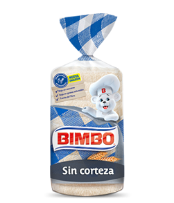 PAN SIN CORTEZA BLANCO BIMBO 450 GRS