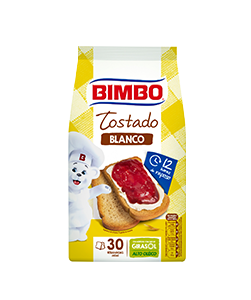 PAN TOSTADO BIMBO BLANCO 30 UNI