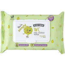 PAPEL HIGIENICO HUMEDO FRUIT COMPANY 60 UD. MANZANA