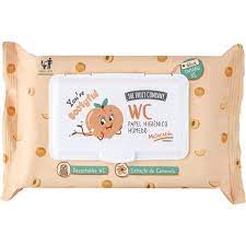 PAPEL HIGIENICO HUMEDO FRUIT COMPANY 60 UD. MELOCOTON