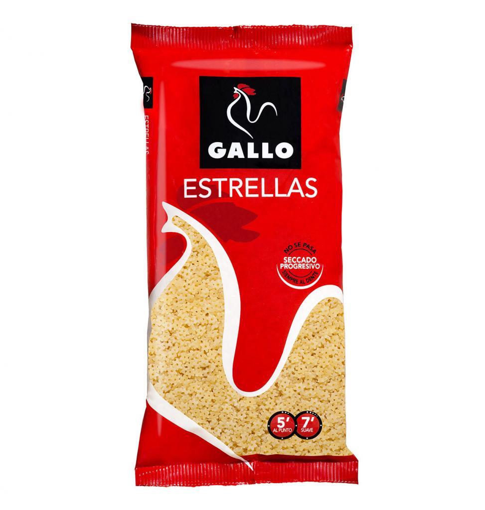 PASTA GALLO ESTRELLA 250GR
