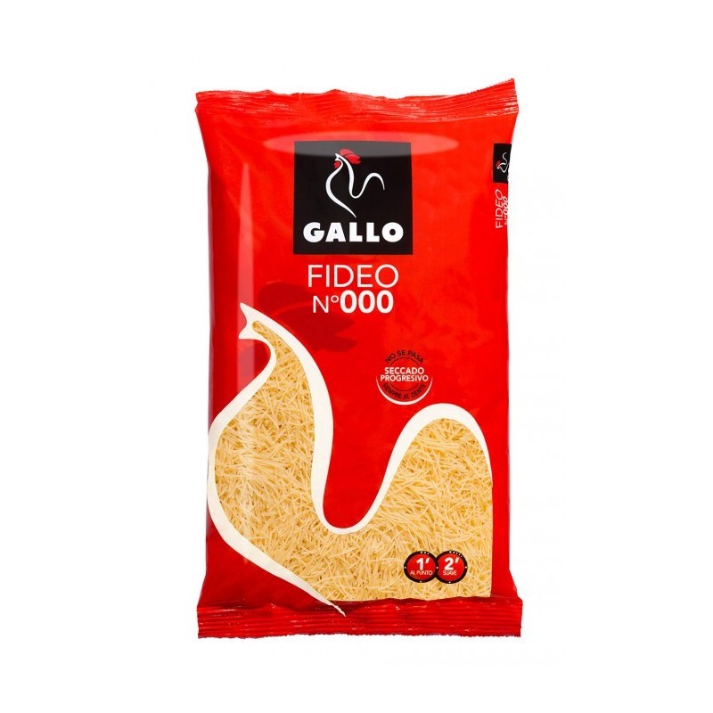 PASTA GALLO SOPA FIDEOS 000 250GR