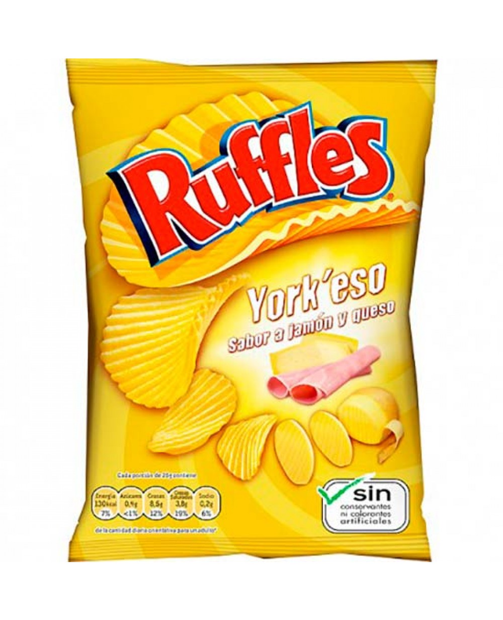 PATATAS RUFFLES YORK'ESO 125GR