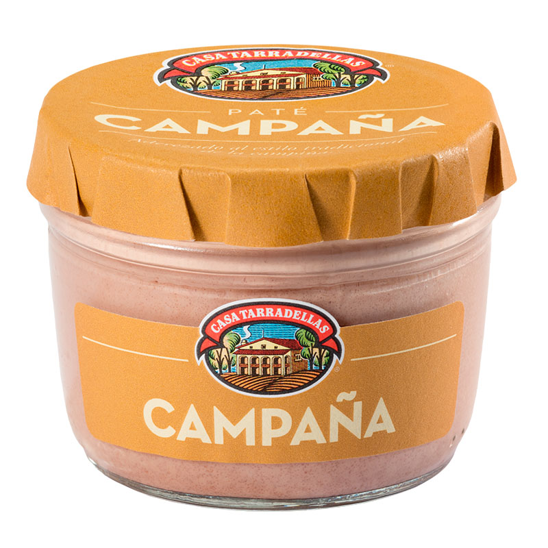 PATE CASA TARRADELLAS DE CAMPAÑA 125GR