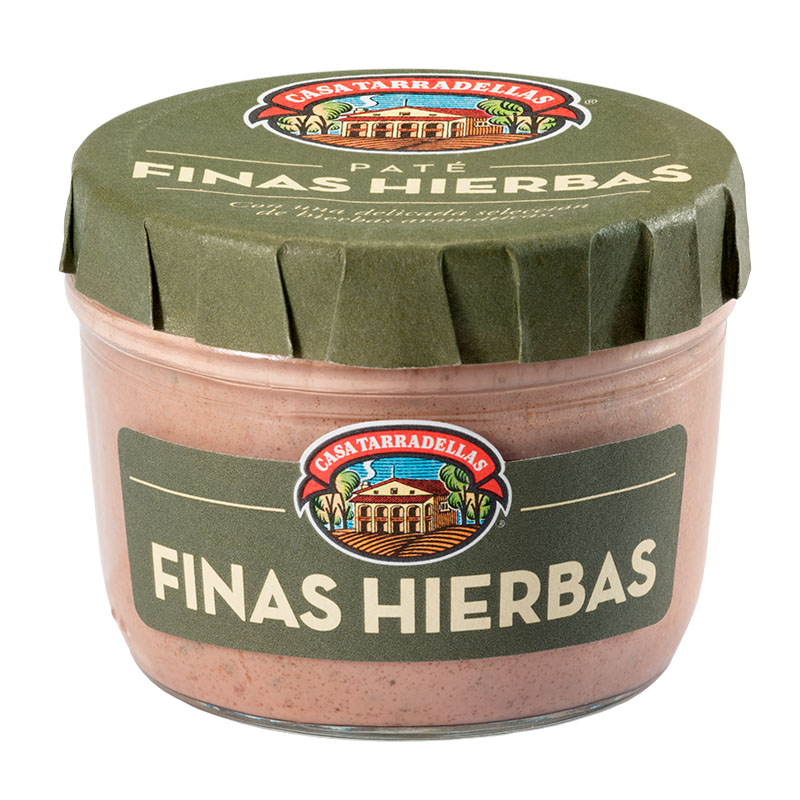 PATE CASA TARRADELLAS DE FINAS HIERBAS 125GR