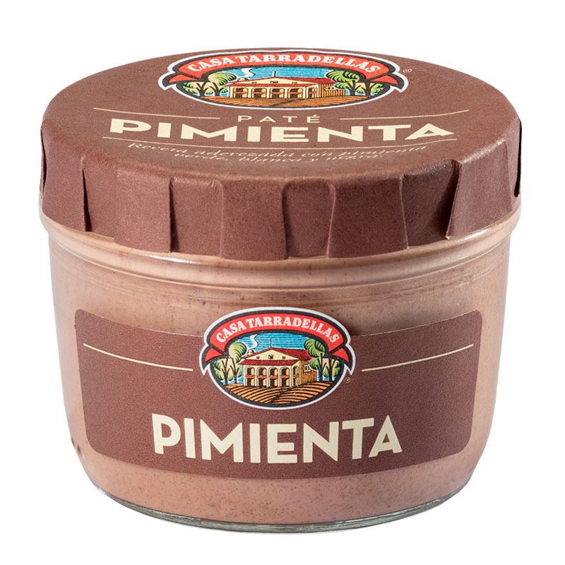 PATE CASA TARRADELLAS DE PIMIENTA 125GR