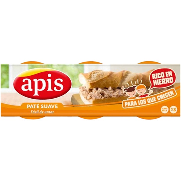 PATE HIGADO APIS 80 GR. PK-3