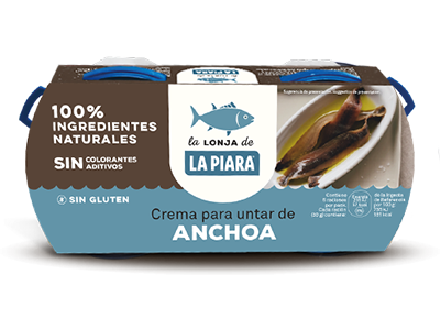 PATE LA PIARA DE ANCHOAS PK-2 150GR