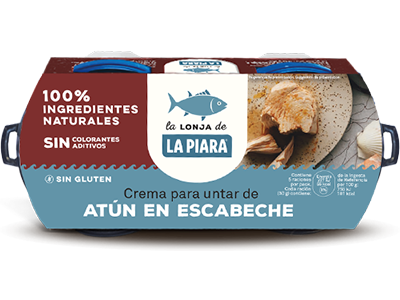 PATE LA PIARA DE ATUN EN ESCABECHE PK-2 84GR