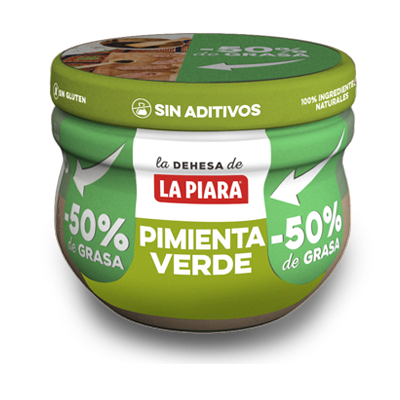 PATE LA PIARA DE PIMIENTA VERDE 100GR