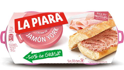 PATE LA PIARA JAMON YORK PK-2 85GR