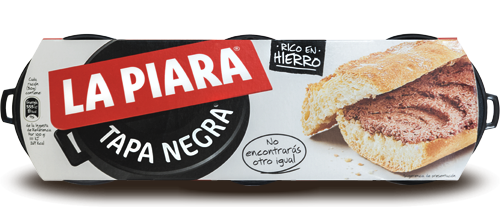 PATE LA PIARA TAPA NEGRA PK-3 75GR