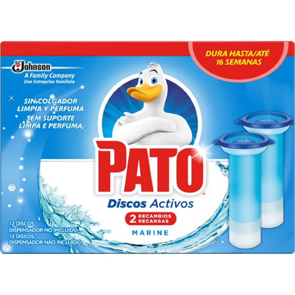 PATO W.C DISCOS ACTIVOS LIMA RECAMBIO 2 UNI