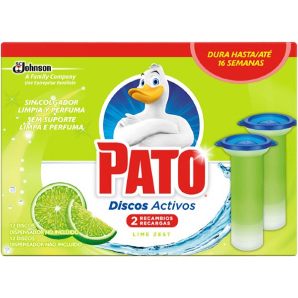PATO W.C DISCOS ACTIVOS MARINE FRESCA RECAMBIO 2 UNI
