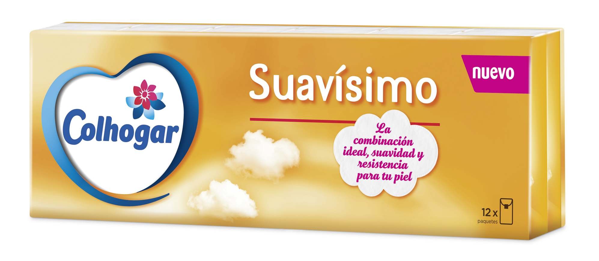 PAÑUELOS COLHOGAR SUAVÍSIMOS 12 PAQUETES