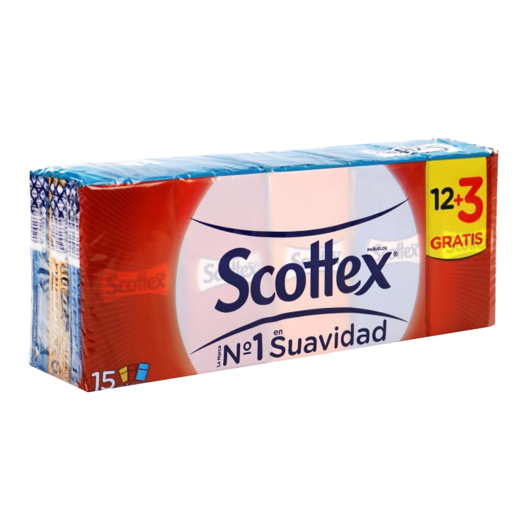 PAÑUELOS SCOTTEX 12 PAQUETES