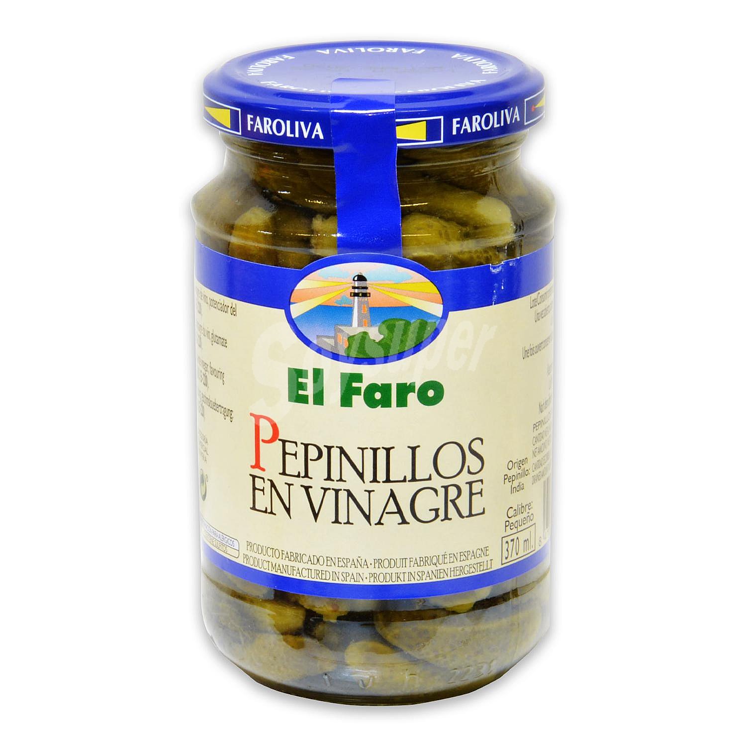 PEPINILLOS FARO TARRO 200 GRS.
