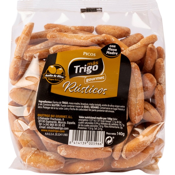 PICOS MASTRIGO RUSTICOS 140 GRS