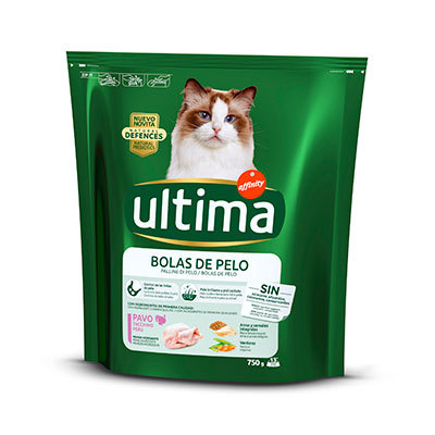 PIENSO ULTIMA BOLAS DE PELO 750GRS