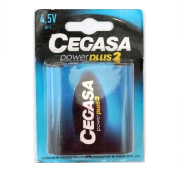 PILAS CEGASA 3R12E PETACA 1UNI