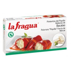 PIMIENTOS RELLENO DE BACALAO LA FRAGUA 250 GR