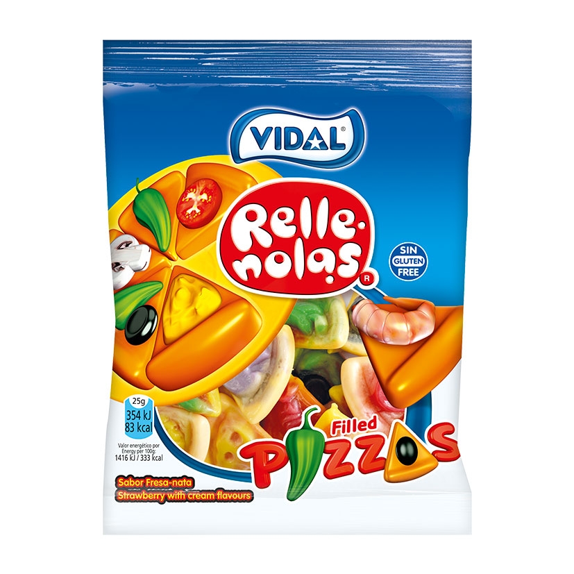 PIZZAS RELLENOLAS VIDAL 100GR