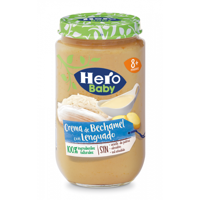POTITO HERO BABY CREMA DE LENGUADO CON BECHAMEL 235GRS