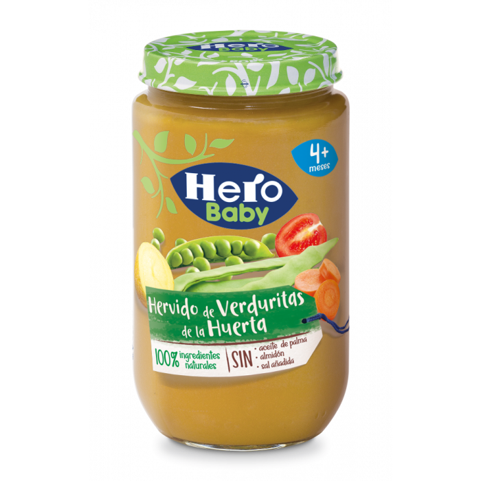 POTITO HERO BABY HERVIDO DE VERDURITAS DE LA HUERTA 235GRS