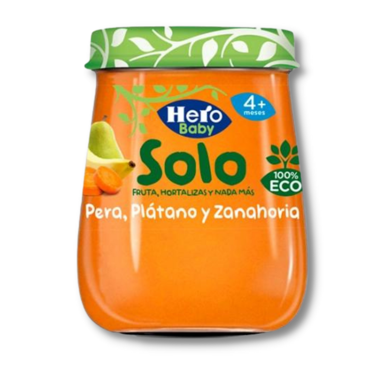 POTITO HERO SOLO FRUTA ECO PERA-PLAT-ZAH