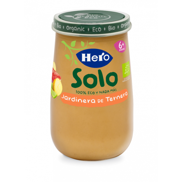 POTITO HERO SOLO JARDINERA DE TERNERA ECO 190GRS