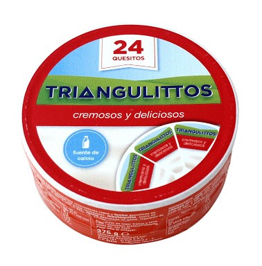 QUESITOS TRIANGULITTOS 24UNI 375GR
