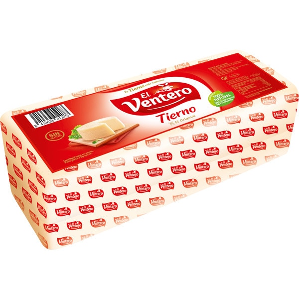 QUESO EN LONCHAS EL VENTERO TIERNO 250GR APROX