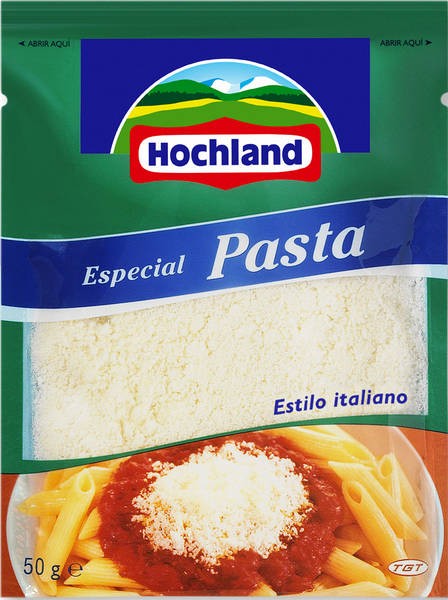 QUESO RALLADO PARA PASTA HOCHLAND 100GR