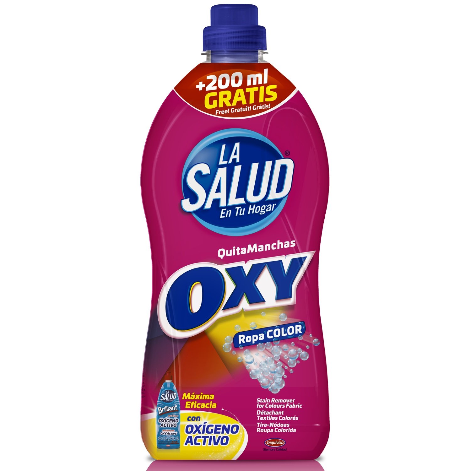 QUITAMANCHAS LA SALUD OXY ROPA COLOR 1,5LT