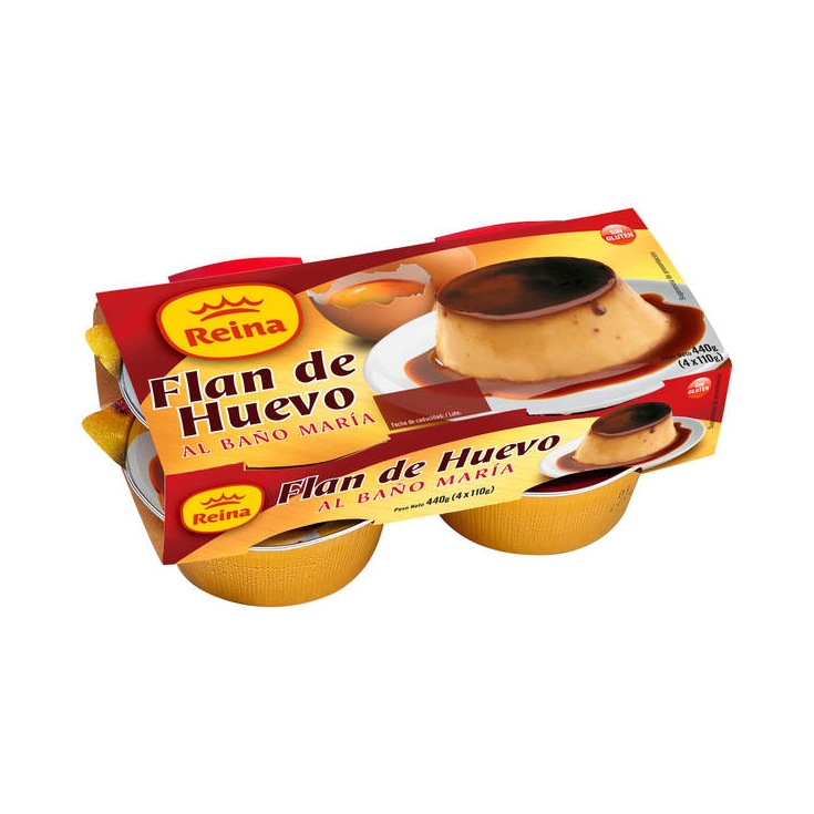 REINA FLAN DE HUEVO PK-4 110GRS