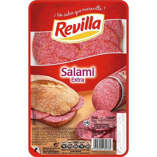 SALAMI EXTRA REVILLA 65GRS