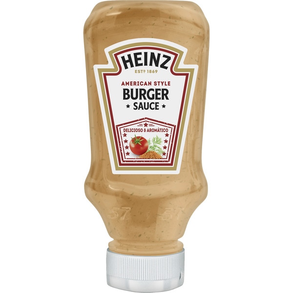 SALSA AMERICAN BURGUER HEINZ 220ML