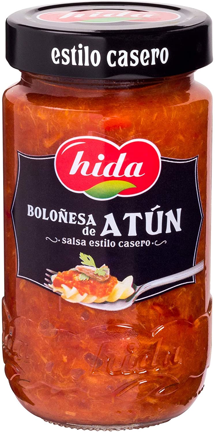 SALSA BOLOÑESA DE ATUN HIDA 350ML
